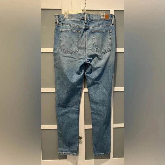 Urban Outfitters BDG Men’s Light-wash 100% Cotton Denim Jeans 33x32 Slim EUC - Picture 6 of 13